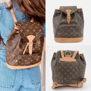 💎✨Authentic✨💎Louis Vuitton Monogram Montsouris MM Backpack